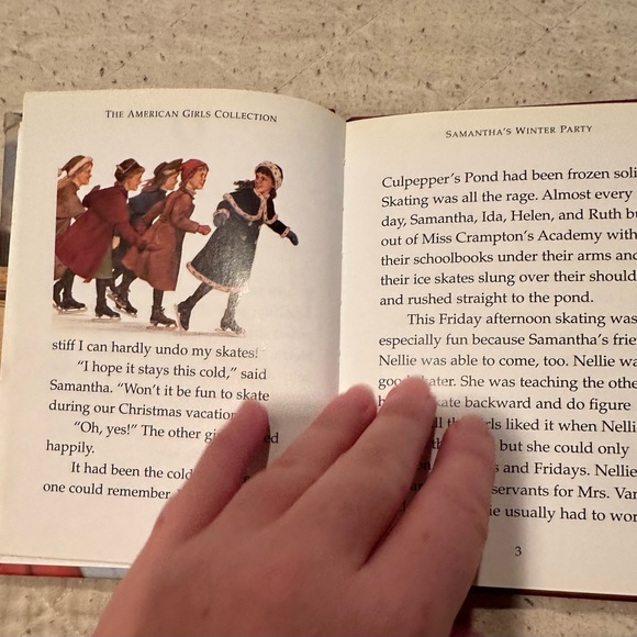 Samantha’s winter party-American girls short stories-American girls collection - Picture 5 of 9